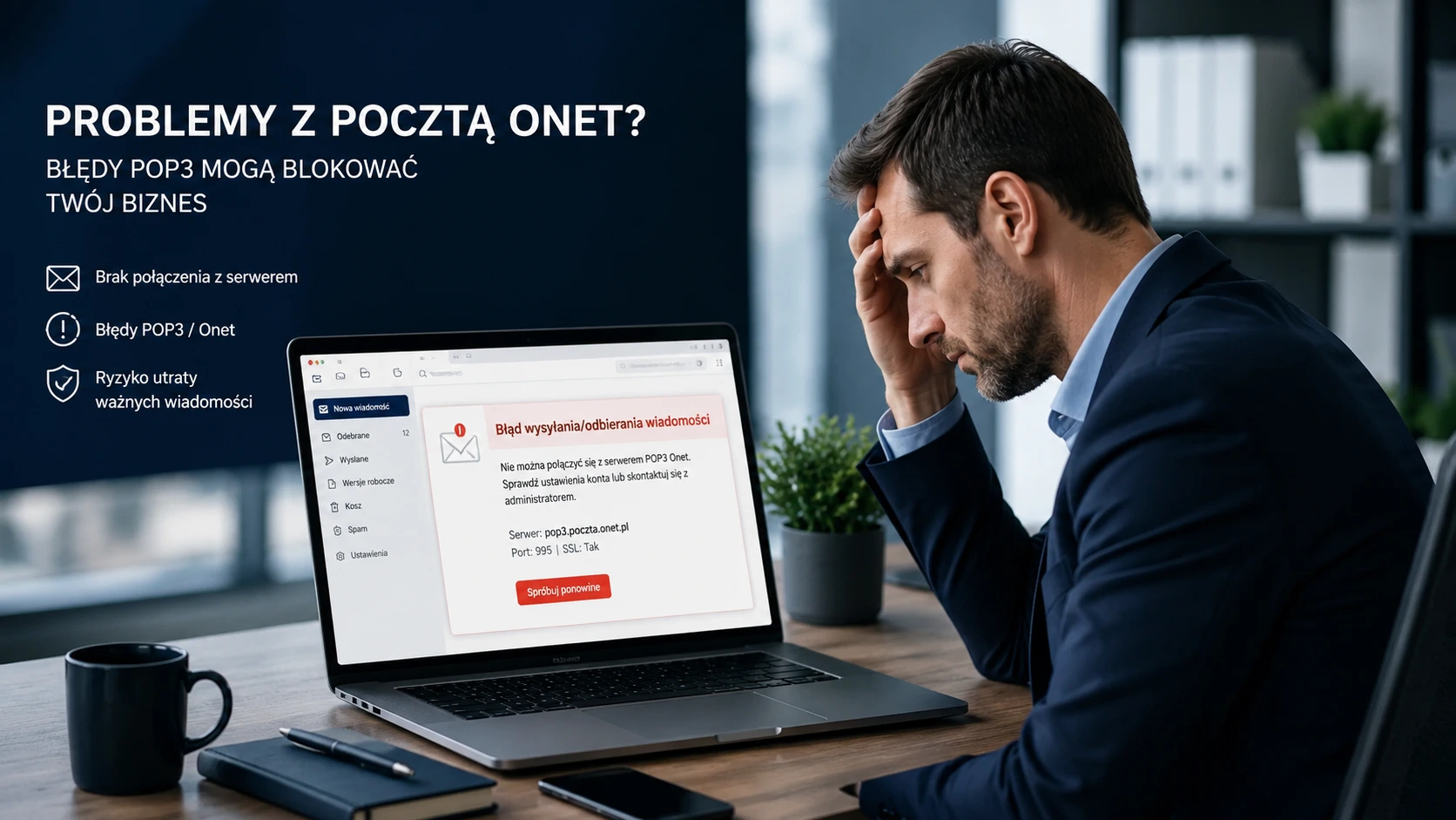 błąd poczty po wyłączeniu POP3 w Onet